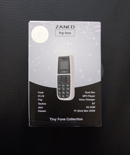 Zanco pop fone mobile sealed - fone, mobile/sealed