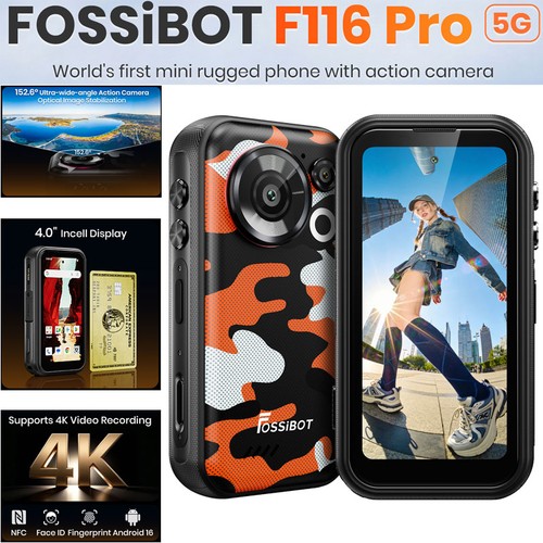 Mini rugged smartphone - 5g, with